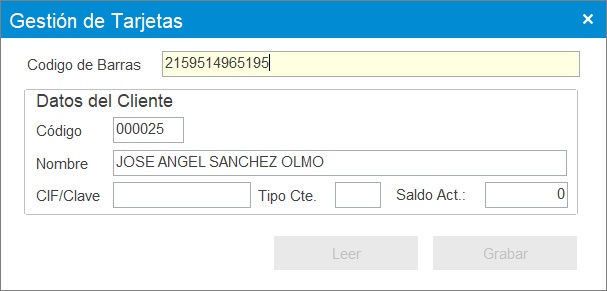 DatosTarjetaVipClienteTPV