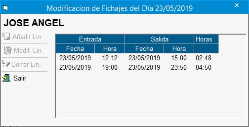 ModificacionFichajeTrabajador
