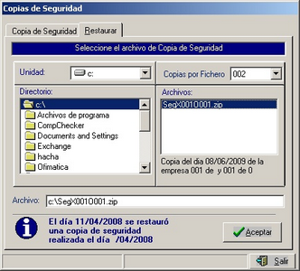 RestaurarCopiaSeguridad