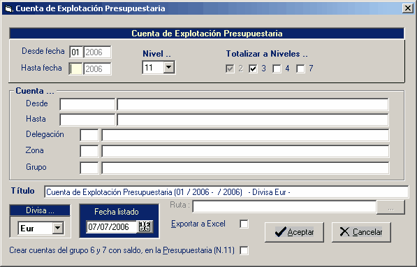 CuentaexplotacionPresupuestaria