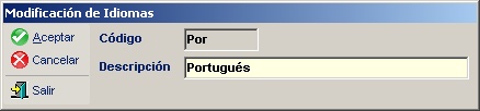 Idiomas