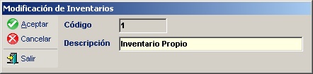 Inventario