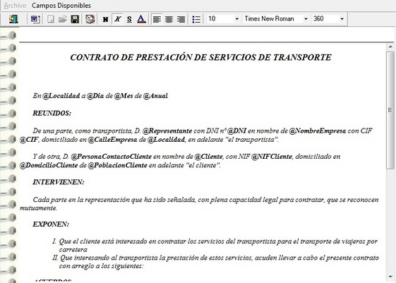 contrato