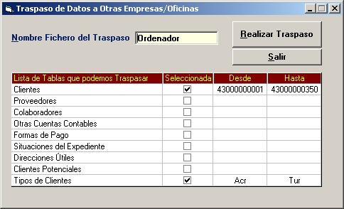 ExportacionFicherosMaestros