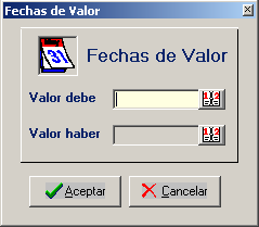 FechasValor