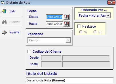ListDietario