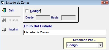 ListZonas