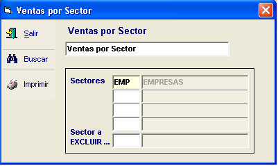 VentasSector