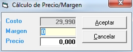 calculopreciomargen