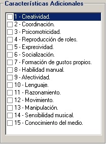 CaracteristicasAdicionales