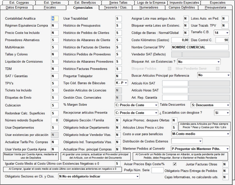parametroscomerciales