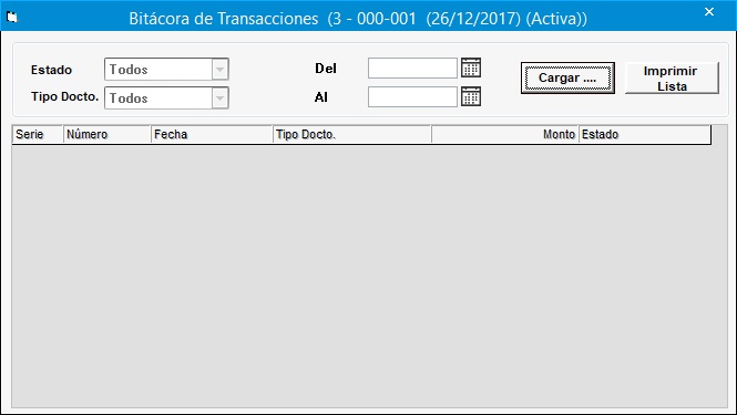 BitacoraTransaccionesHonduras