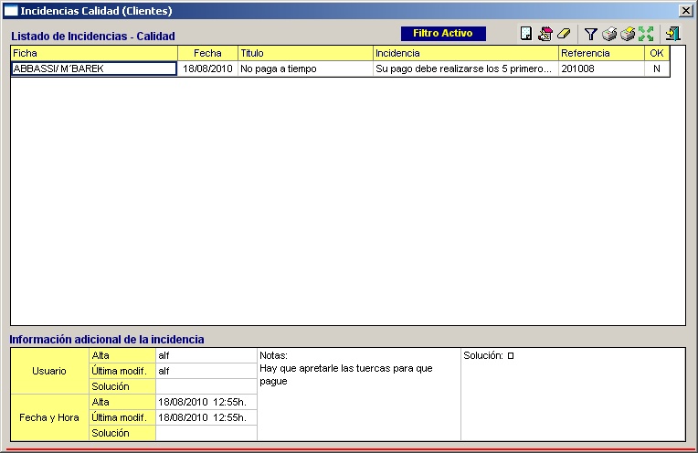Diarios-IncidenciaQ-Registro