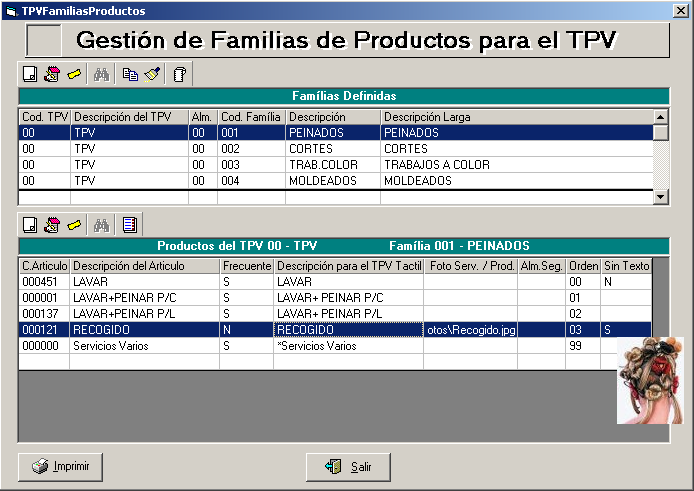 GestiondeFamiliasdeProductosTPV