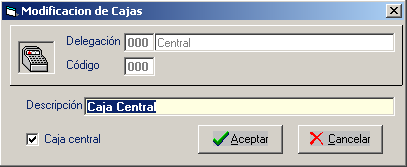 ModificacionCaja