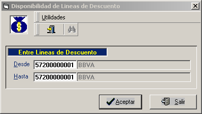 DisponibilidadLineasDescuento