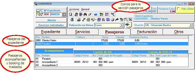 GestionExp-Pasajeros